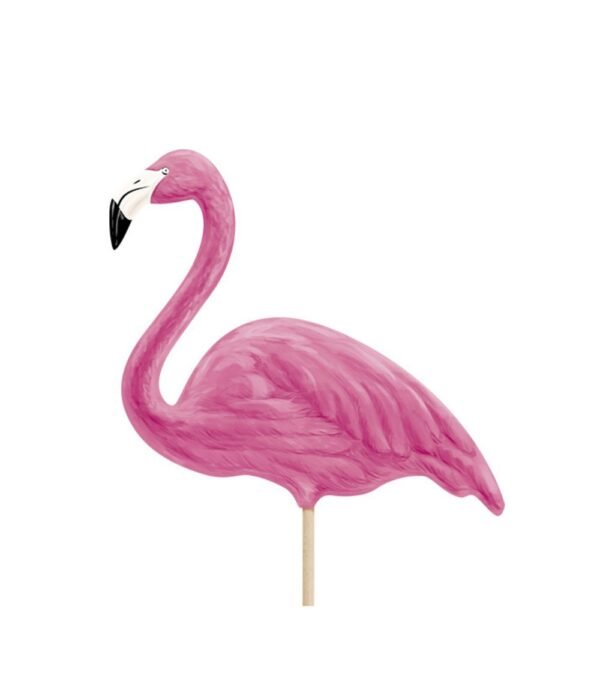 Smeigtukai - dekoracijos "Flamingai" (6vnt.)